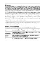 Preview for 3 page of Yamaha STAR XVS95CE 1TP1 2014 Service Manual