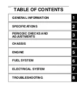 Preview for 7 page of Yamaha STAR XVS95CE 1TP1 2014 Service Manual