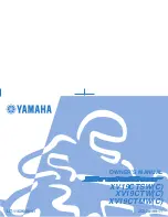 Preview for 1 page of Yamaha Stratoliner Owner'S Manual