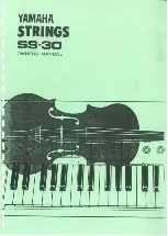 Yamaha Strings SS-30 Owner'S Manual preview