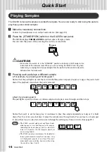 Предварительный просмотр 16 страницы Yamaha SU200 Owner'S Manual