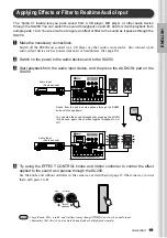 Предварительный просмотр 19 страницы Yamaha SU200 Owner'S Manual