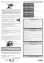 Preview for 4 page of Yamaha Subkick SKRM100 Owner'S Manual