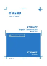 Preview for 1 page of Yamaha Super Tenere ABS 2018 Owner'S Manual