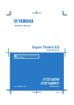 Yamaha Super Tenere ES 2020 Owner'S Manual preview