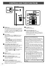 Preview for 10 page of Yamaha SW-201 Owner'S Manual