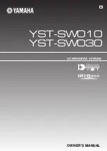 Yamaha SW030SL - Subwoofer - 75 Watt Owner'S Manual preview