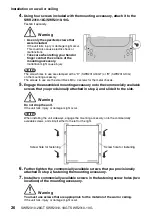 Preview for 26 page of Yamaha SWR2310-10G Owner'S Manual