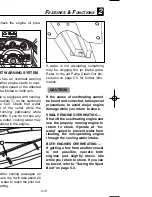 Preview for 38 page of Yamaha SX230 High output Owner'S/Operator'S Manual