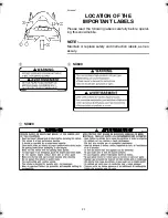 Preview for 12 page of Yamaha SX600H Owner'S Manual