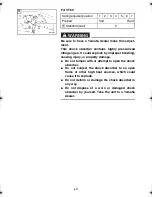 Предварительный просмотр 75 страницы Yamaha SXV60K Owner'S Manual