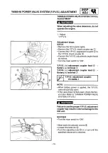 Preview for 20 page of Yamaha SXV70ERG 2001 Service Manual