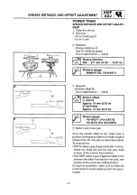 Preview for 23 page of Yamaha SXV70ERG 2001 Service Manual