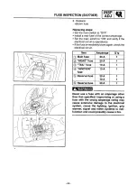 Preview for 28 page of Yamaha SXV70ERG 2001 Service Manual