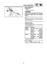 Preview for 46 page of Yamaha SXV70ERG 2001 Service Manual