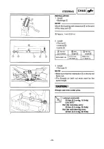 Preview for 52 page of Yamaha SXV70ERG 2001 Service Manual