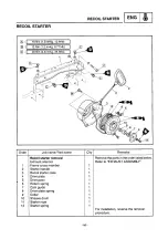 Preview for 102 page of Yamaha SXV70ERG 2001 Service Manual