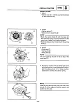 Preview for 104 page of Yamaha SXV70ERG 2001 Service Manual