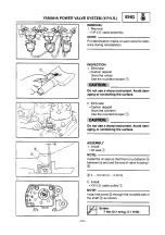 Preview for 107 page of Yamaha SXV70ERG 2001 Service Manual