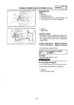 Preview for 130 page of Yamaha SXV70ERG 2001 Service Manual