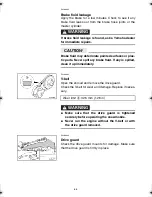 Предварительный просмотр 36 страницы Yamaha SXV70ERG Owner'S Manual