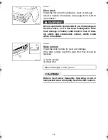 Предварительный просмотр 37 страницы Yamaha SXV70ERG Owner'S Manual