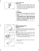 Предварительный просмотр 42 страницы Yamaha SXV70ERG Owner'S Manual