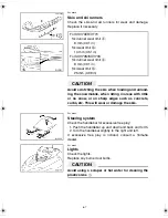 Preview for 42 page of Yamaha SXV70ERJ Owner'S Manual