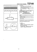 Preview for 70 page of Yamaha SXV70G 2001 Service Manual