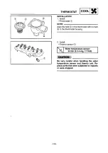 Preview for 114 page of Yamaha SXV70G 2001 Service Manual