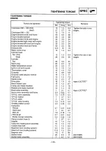 Preview for 146 page of Yamaha SXV70G 2001 Service Manual