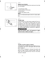 Preview for 19 page of Yamaha SXV70G Owner'S Manual