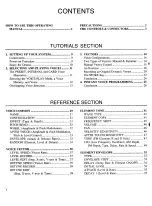 Предварительный просмотр 3 страницы Yamaha SY.22 Operating Manual