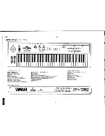 Preview for 2 page of Yamaha SY-35 Service Manual