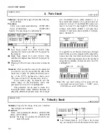 Preview for 106 page of Yamaha SY-77 Operating Manual