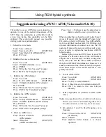 Предварительный просмотр 254 страницы Yamaha SY-77 Operating Manual