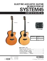 Preview for 1 page of Yamaha SYSTEM45 Service Manual