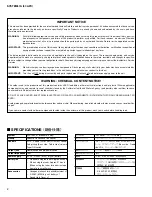 Preview for 2 page of Yamaha SYSTEM57A Service Manual