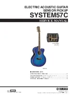 Preview for 1 page of Yamaha SYSTEM57C Service Manual