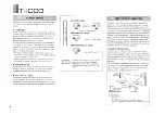 Preview for 8 page of Yamaha T-1000 Owner'S Manual