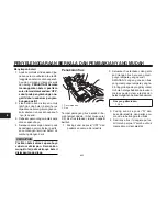 Предварительный просмотр 68 страницы Yamaha T 135 SE Owner'S Manual