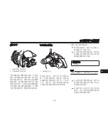 Предварительный просмотр 229 страницы Yamaha T 135 SE Owner'S Manual