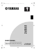 Yamaha T-50 Owner'S Manual предпросмотр