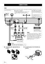 Предварительный просмотр 6 страницы Yamaha T-D500 Owner'S Manual