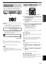 Предварительный просмотр 17 страницы Yamaha T-D500 Owner'S Manual