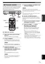 Предварительный просмотр 49 страницы Yamaha T-D500 Owner'S Manual