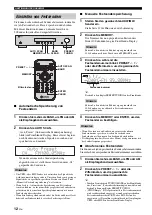 Предварительный просмотр 54 страницы Yamaha T-D500 Owner'S Manual