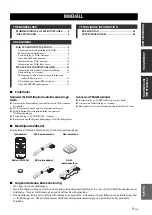 Предварительный просмотр 63 страницы Yamaha T-D500 Owner'S Manual