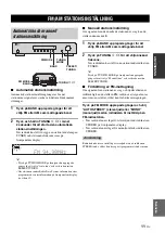 Предварительный просмотр 73 страницы Yamaha T-D500 Owner'S Manual