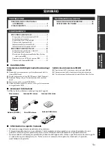 Предварительный просмотр 83 страницы Yamaha T-D500 Owner'S Manual